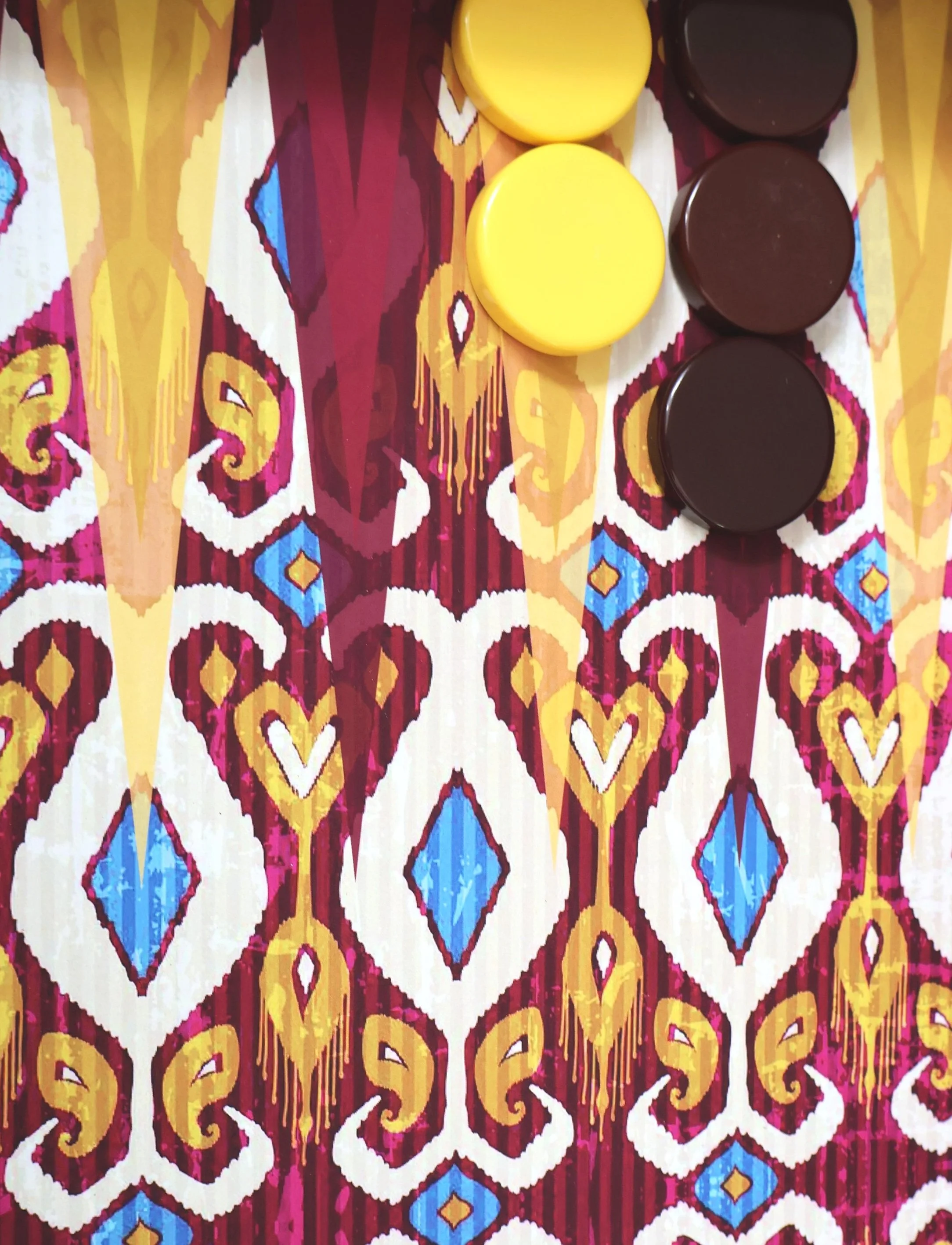 Les Ottomans Backgammon Set – Ikat