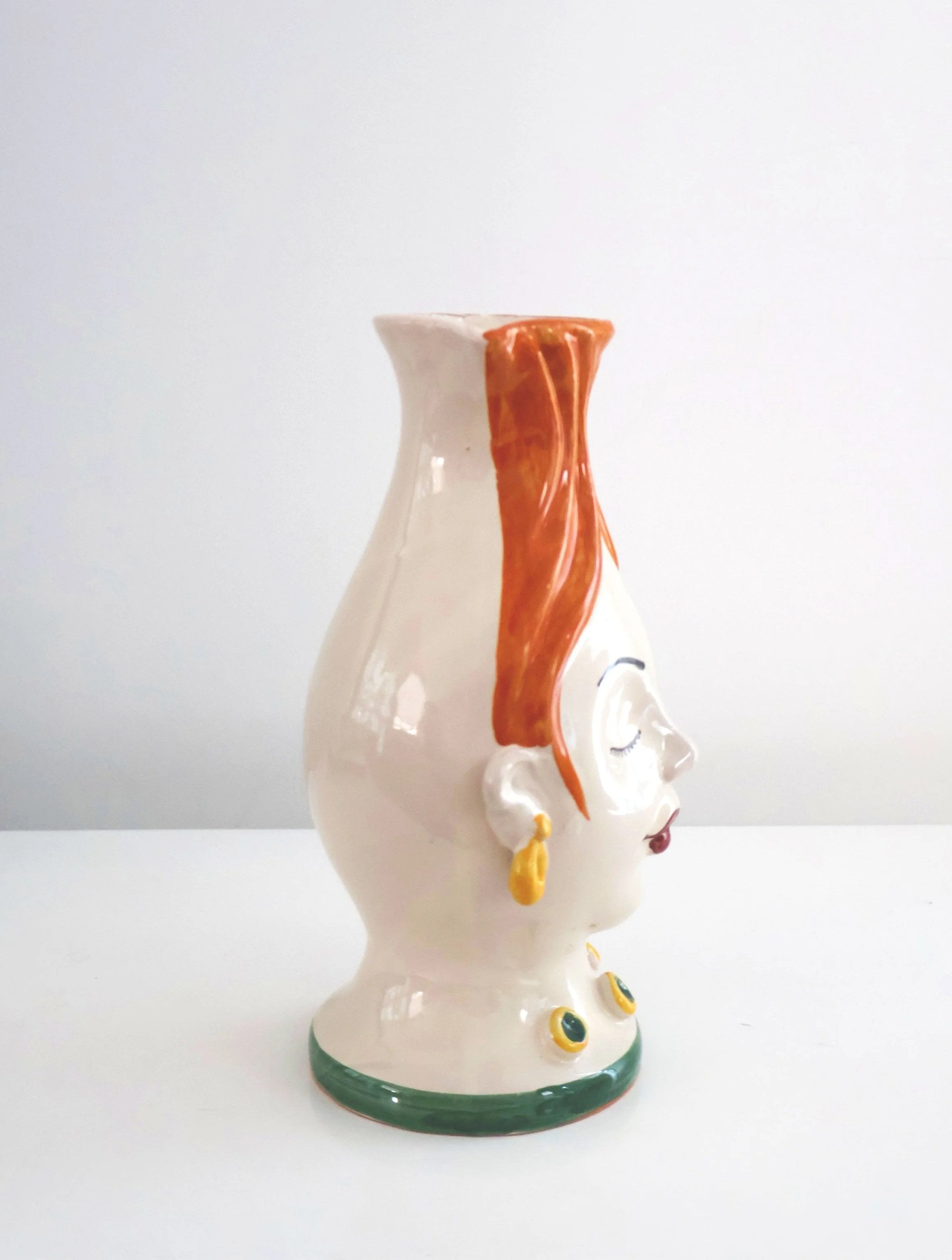 Les Ottomans Siren of Scopello Ceramic Vessel