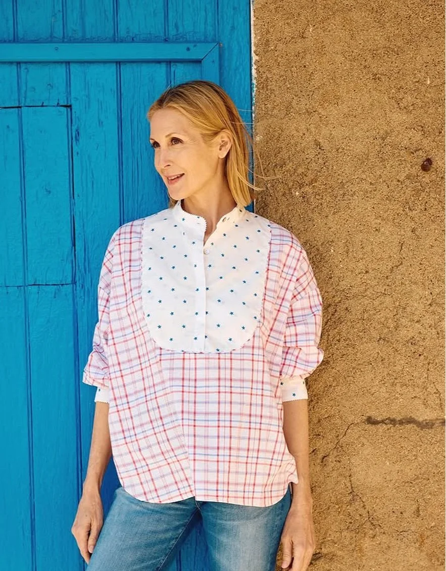 Blouse Femme Paolina En Coton Multicolore - Taille TU - Occasion En Parfait état