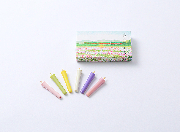 Daiyo Seasons Coloured Candles Set- Spring