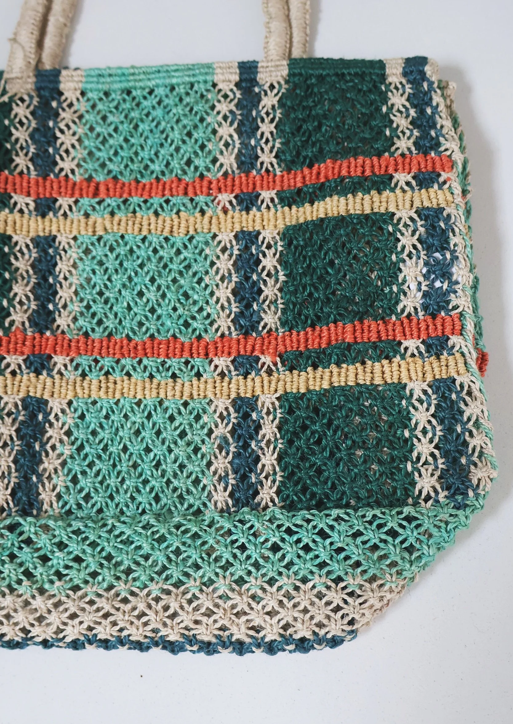 The Jacksons TARTAN Jute Bag- Palace