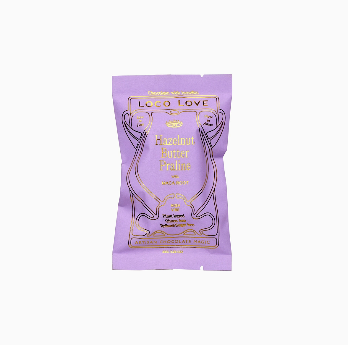 Loco Love Single Hazelnut Butter Praline 35g