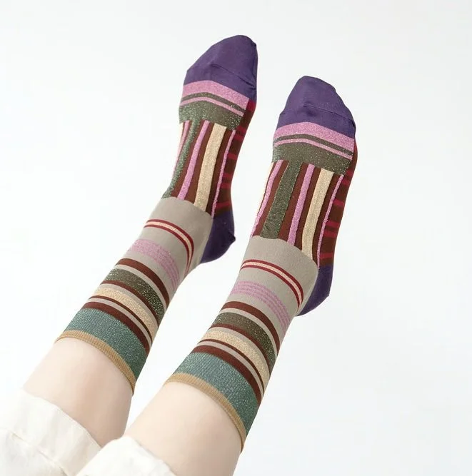 COQ Japanese Socks-Horizon Beige