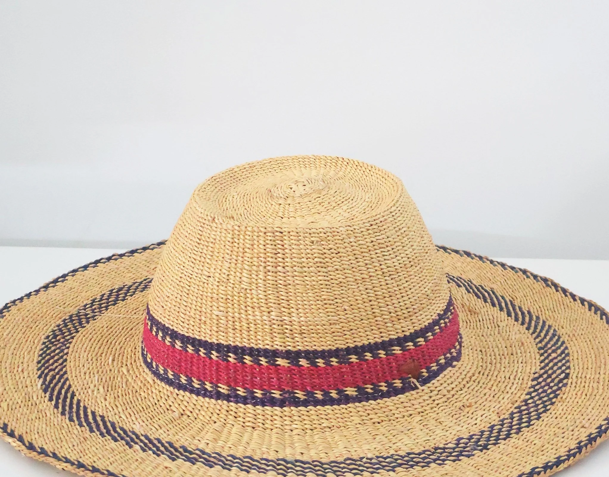 Bolgatanga Handwoven Childs Bolga Hat- #5