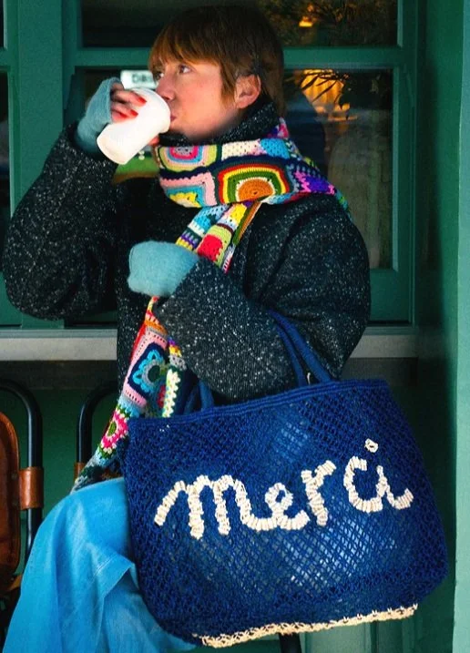The Jacksons MERIC Jute Bag- Peach