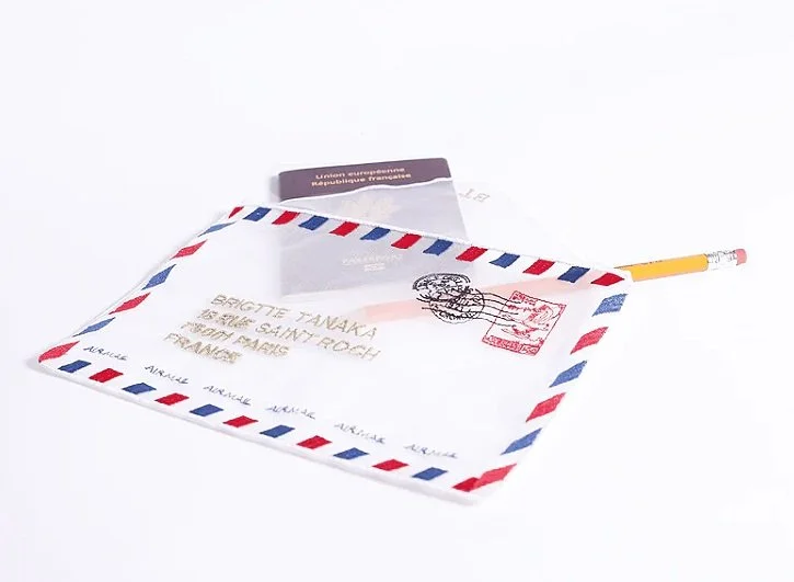 Brigitte Tanaka Envelope Organza Pouch