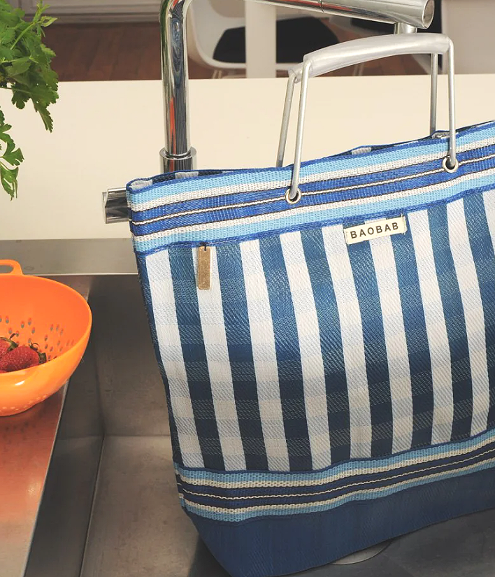 BAOBAB Lolia Nylon Tote Bag -Blue