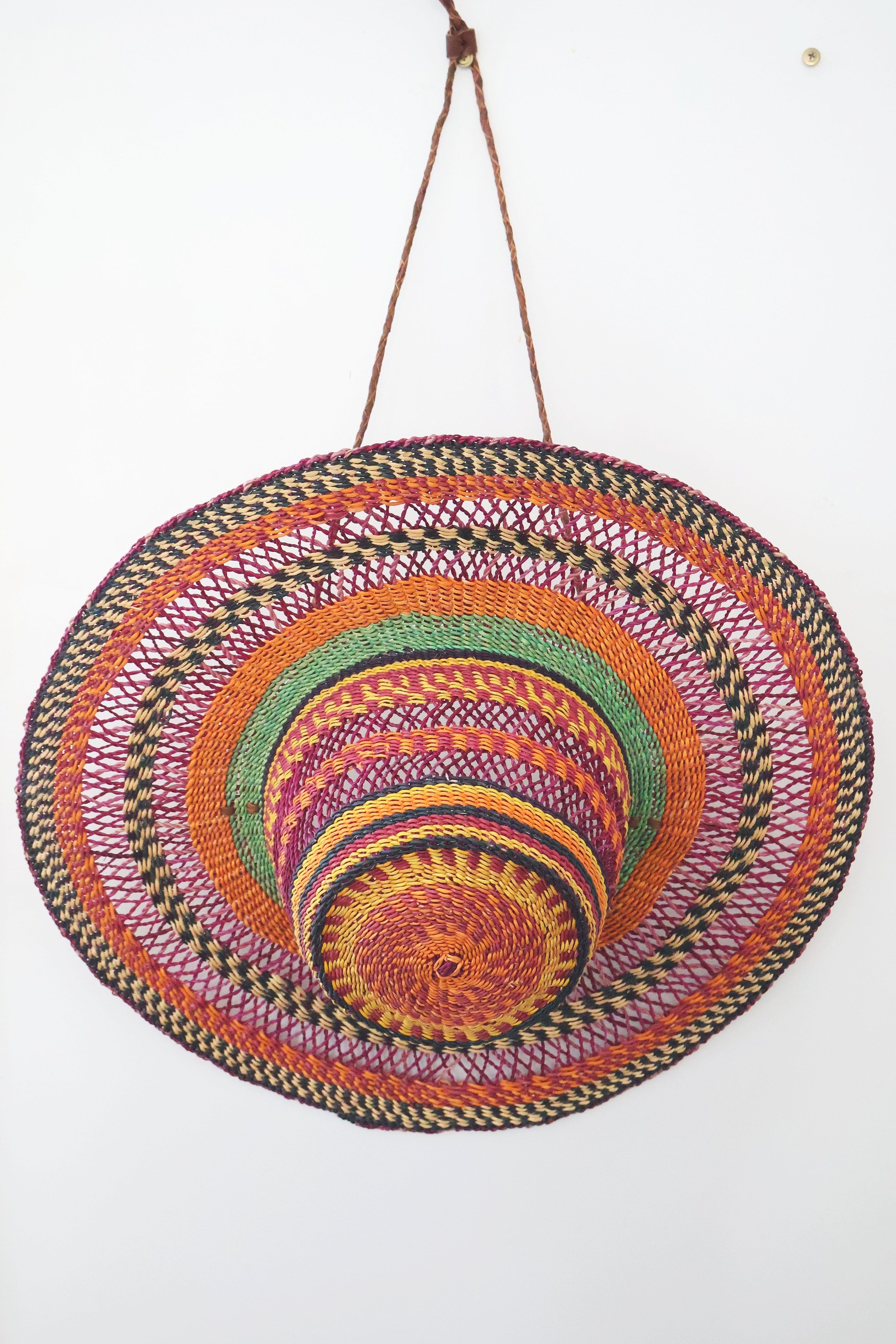 Bolgatanga Handwoven Bolga Hat- #2