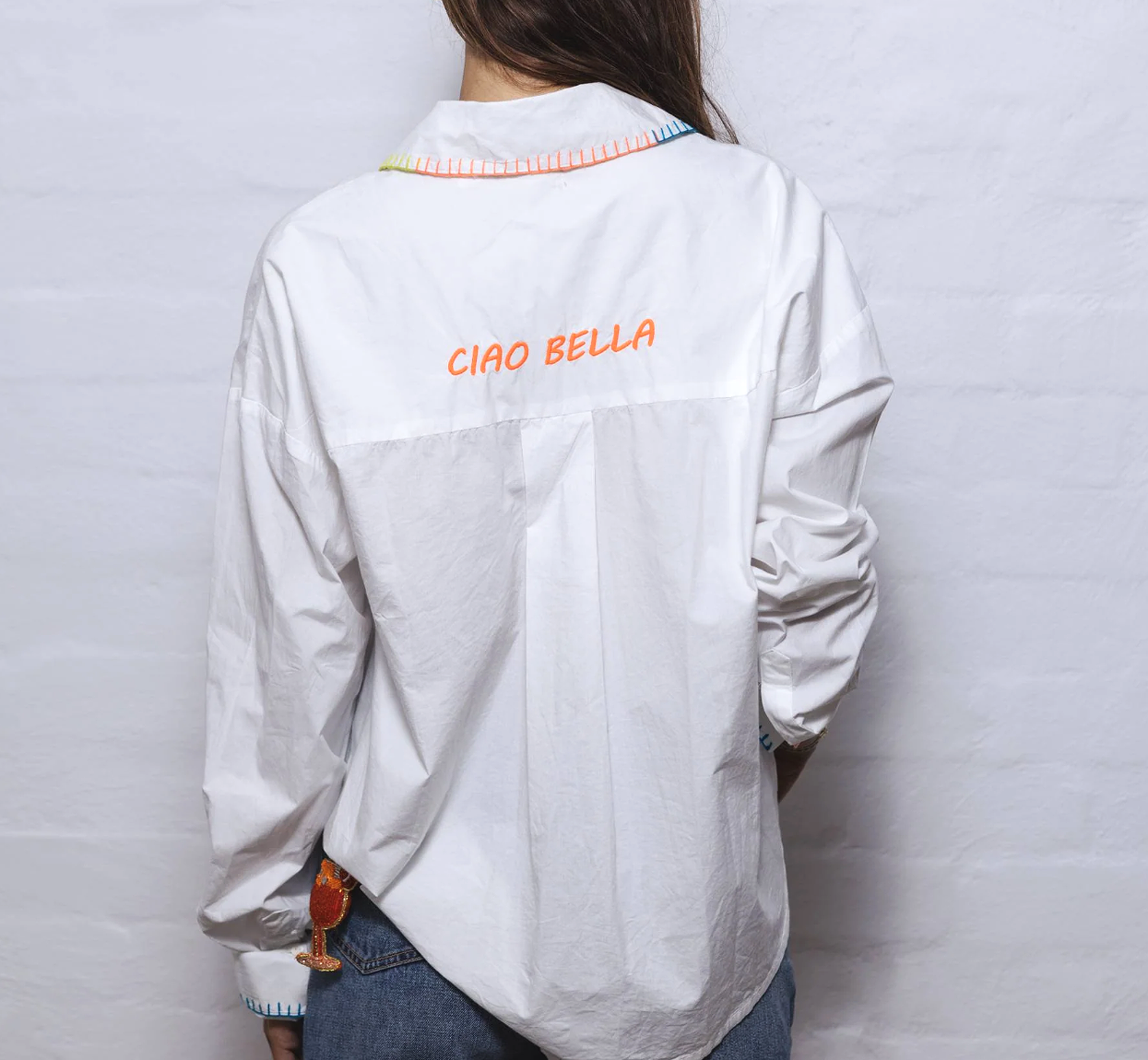 Island Threads Ciao Bella Tropical Shirt. Large/Xlarge