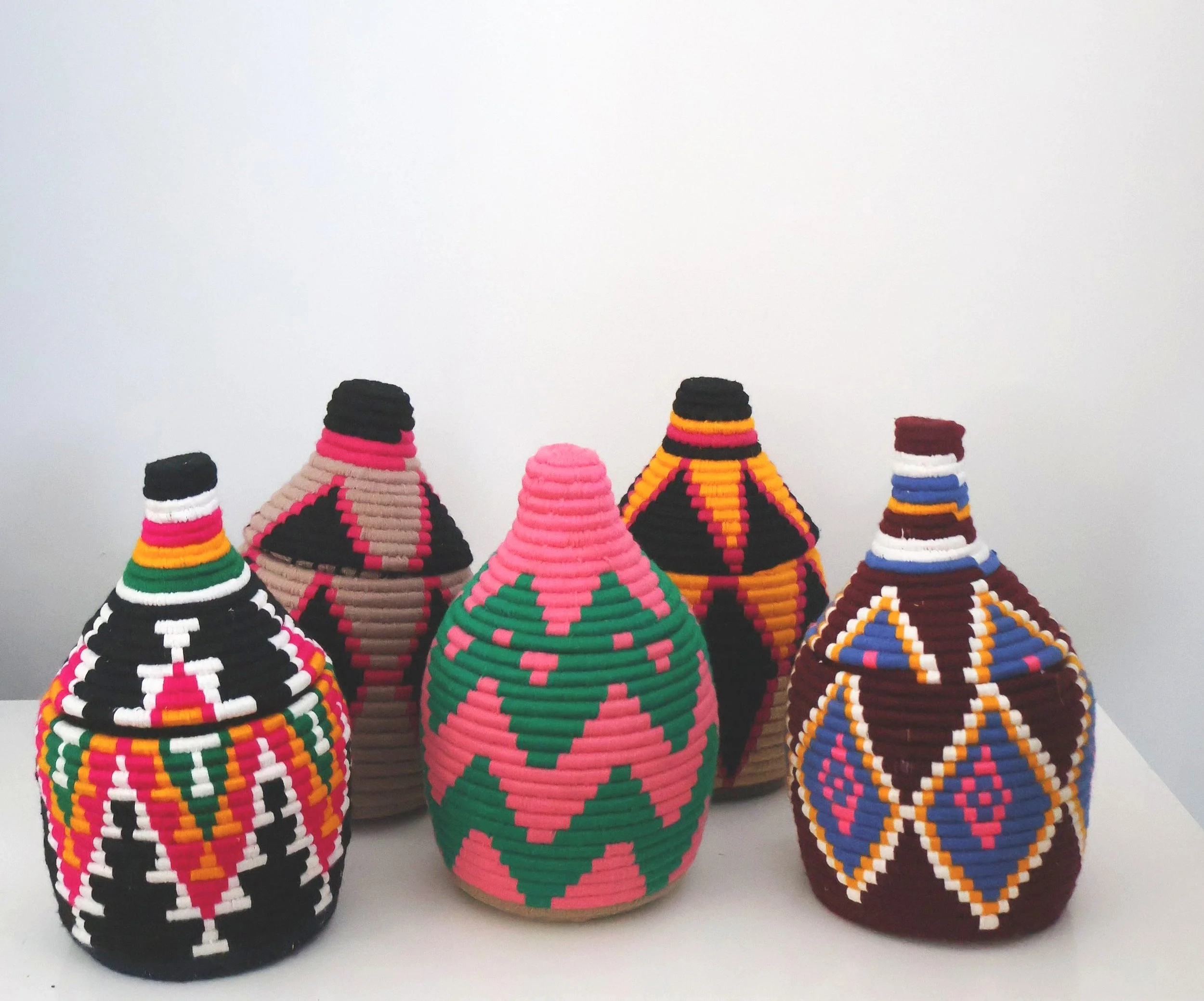 SOUK Colourful Berber Baskets-#5