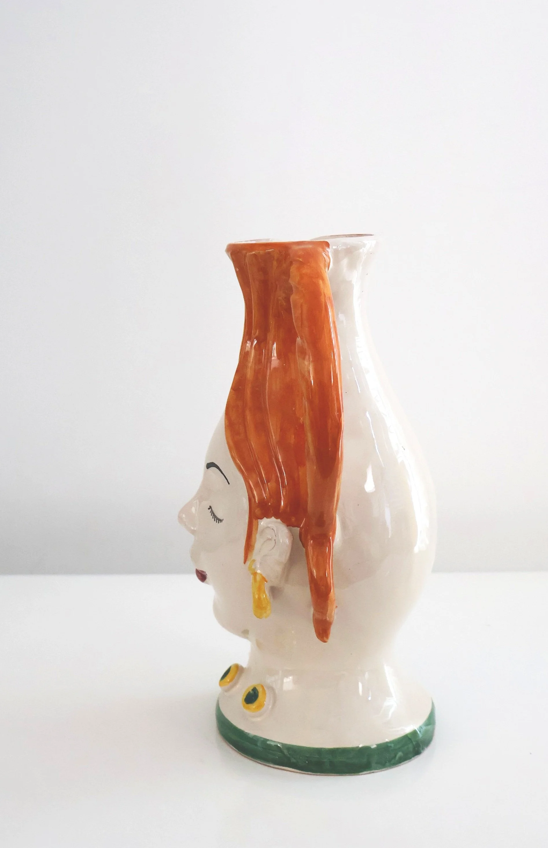 Les Ottomans Siren of Scopello Ceramic Vessel