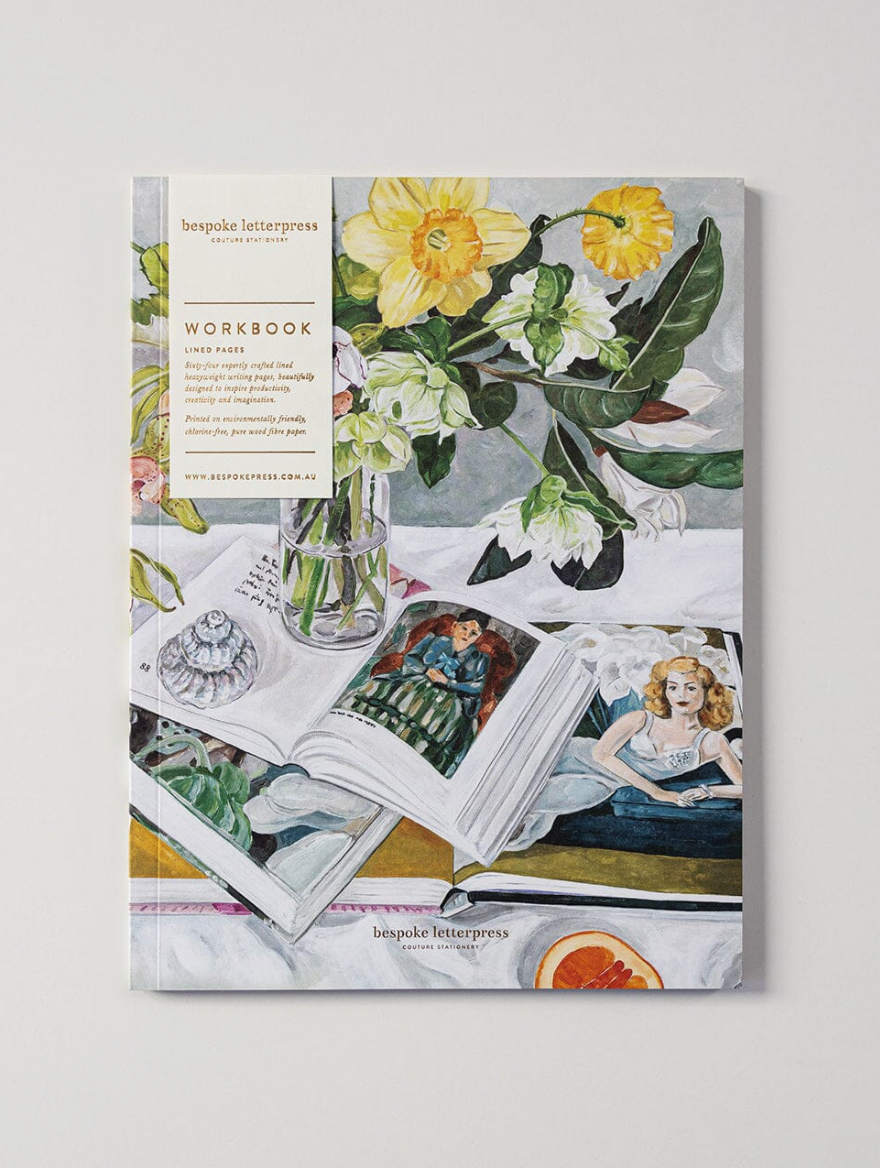 Bespoke Letterpress August Blooms Workbook