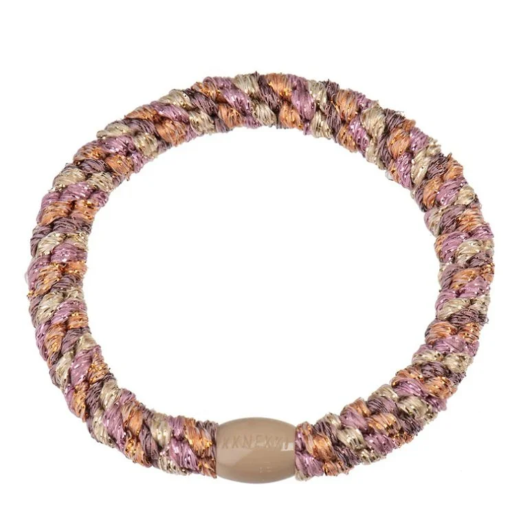 KKNEKKI Mix Peach-Pink Glitter Hairband