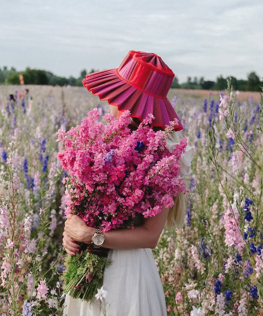 Lorna Murray X Kathy Hilton Love Heart Island Capri Hat- Maxi Large