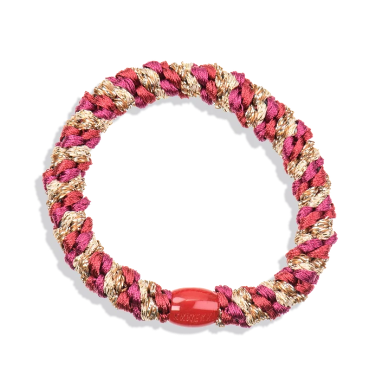 KKNEKKI Mix Mulberry Gold Glitter Hairband