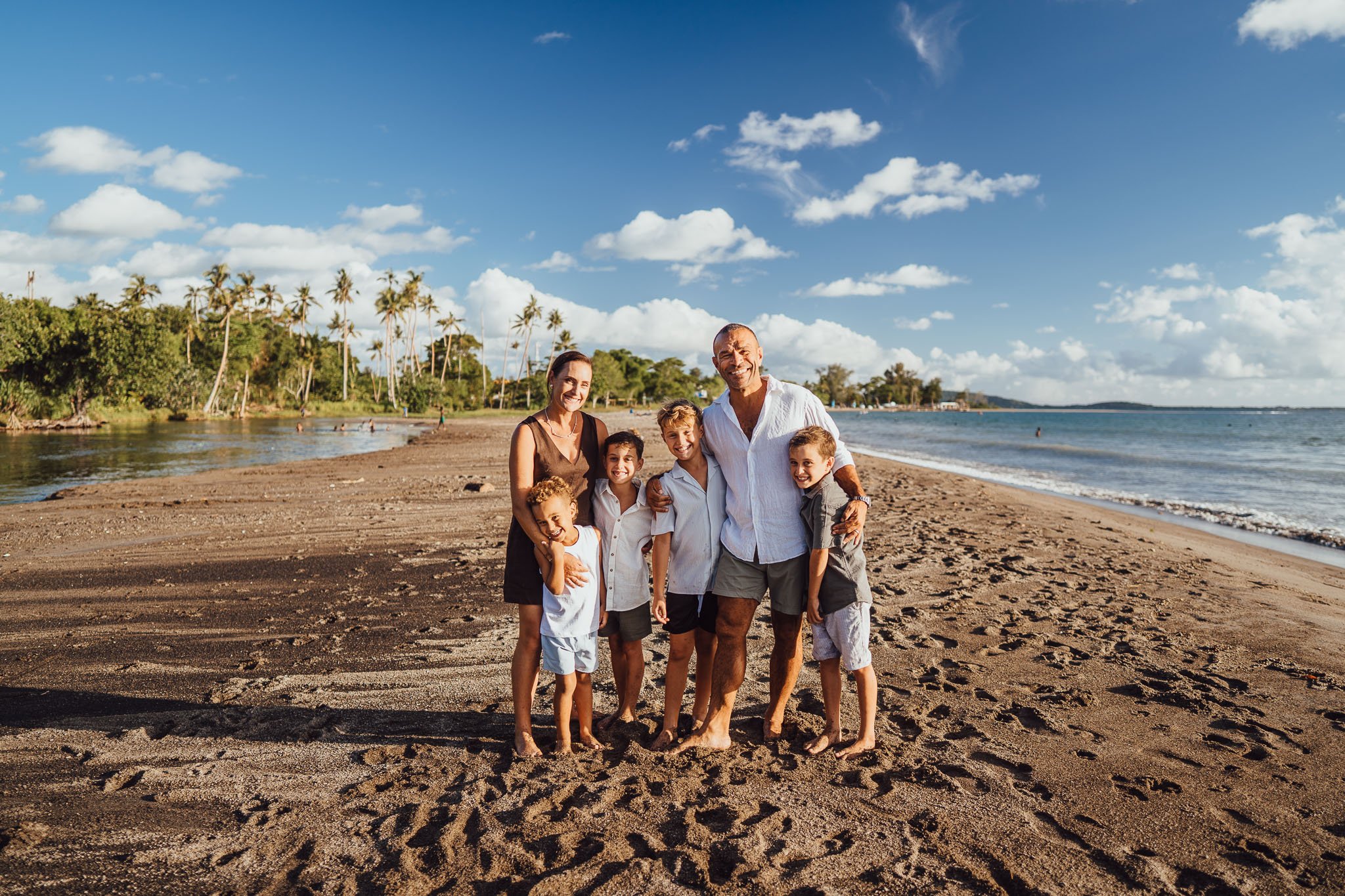 Anna, Matt &amp; the kids •&nbsp;Family Photosession at Mali Beach Club