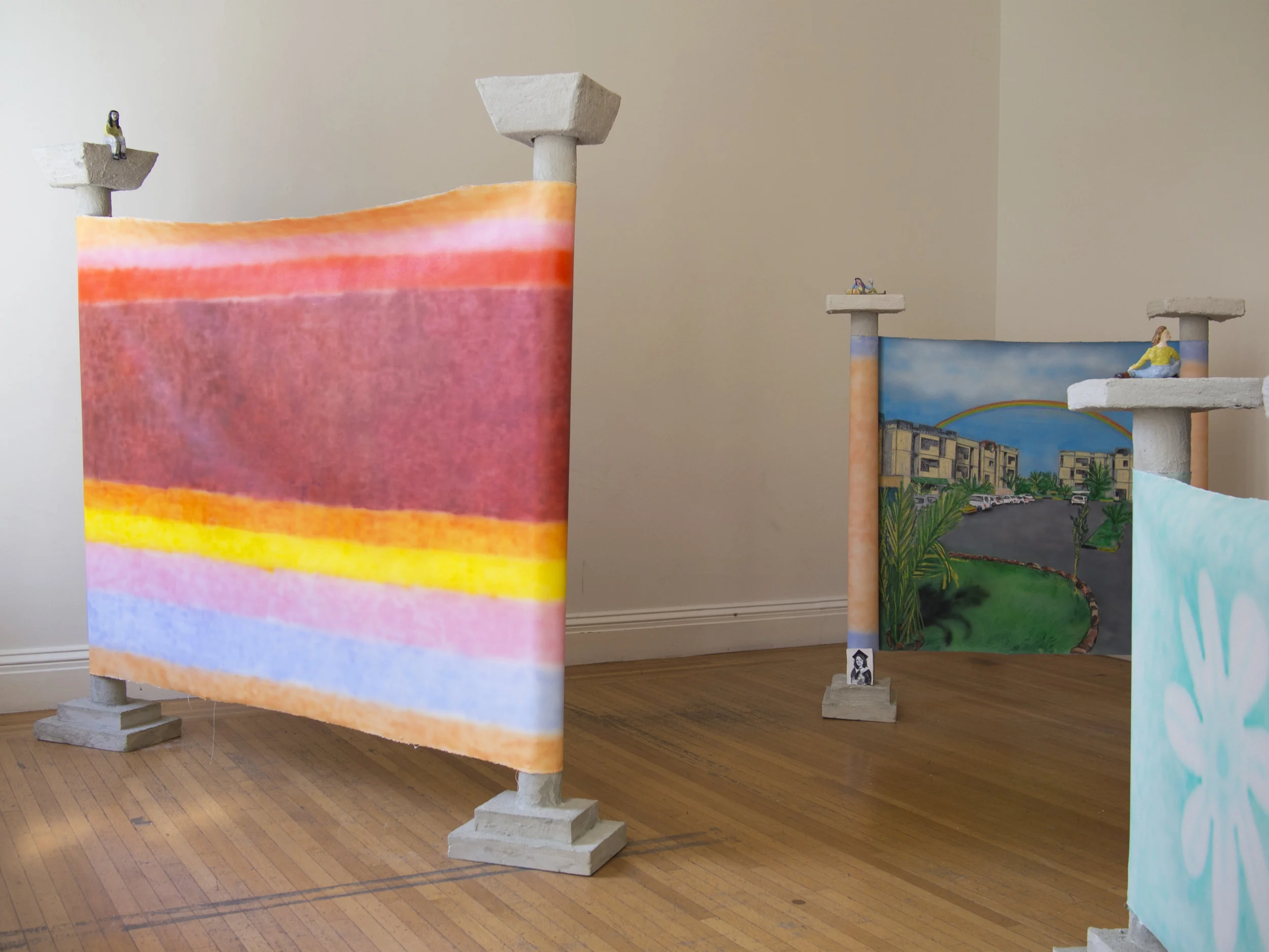 Images from "Best Behavior" at The Old Mint in San Francisco as part of SFAI's MFA graduate exhibition. May 18-21, 2017.