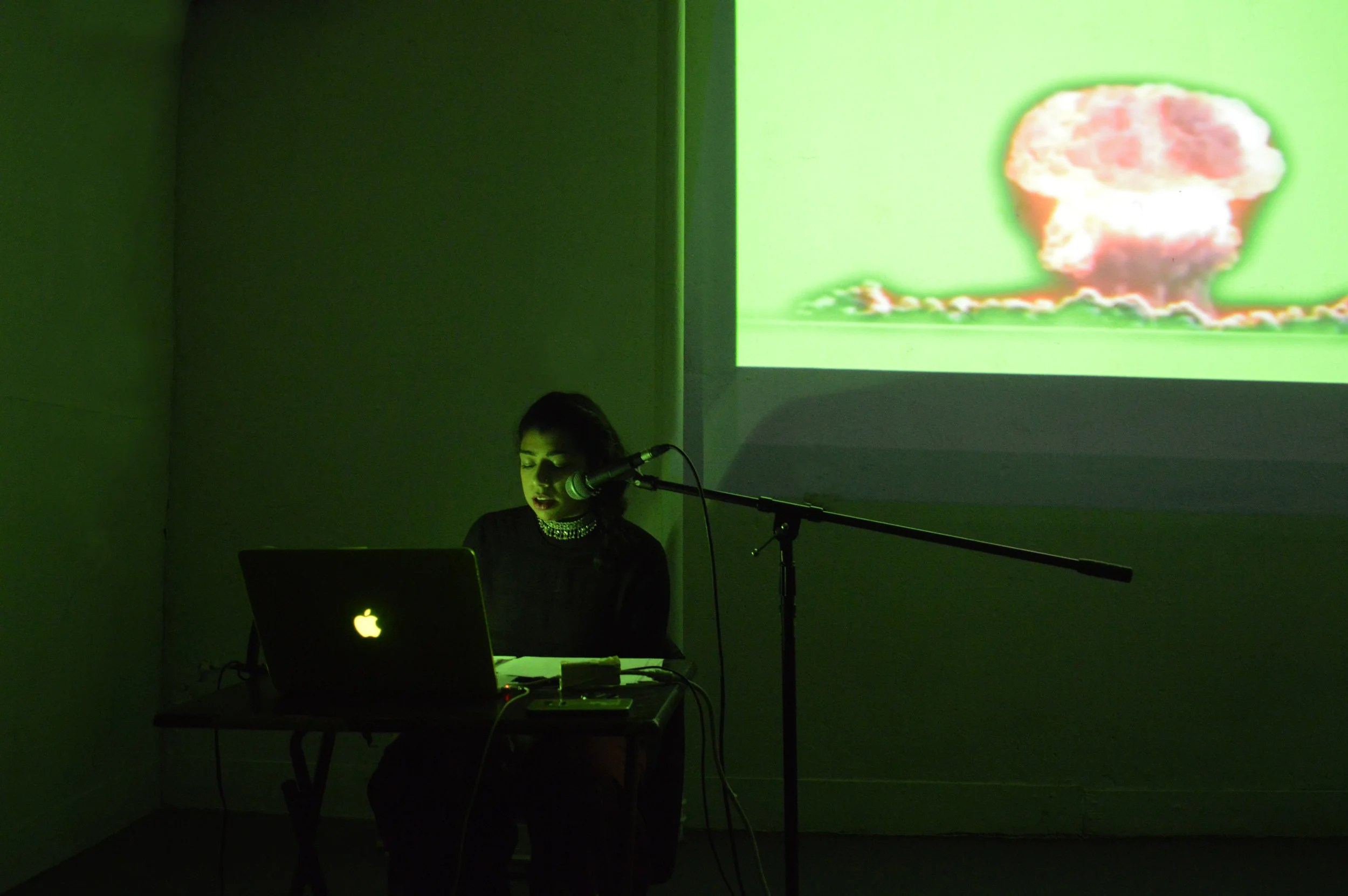 Performance- Lecture, 2017, Performancy Forum: P0PULAR 1MAG1NAT10N, Panoply Lab, Brooklyn, USA