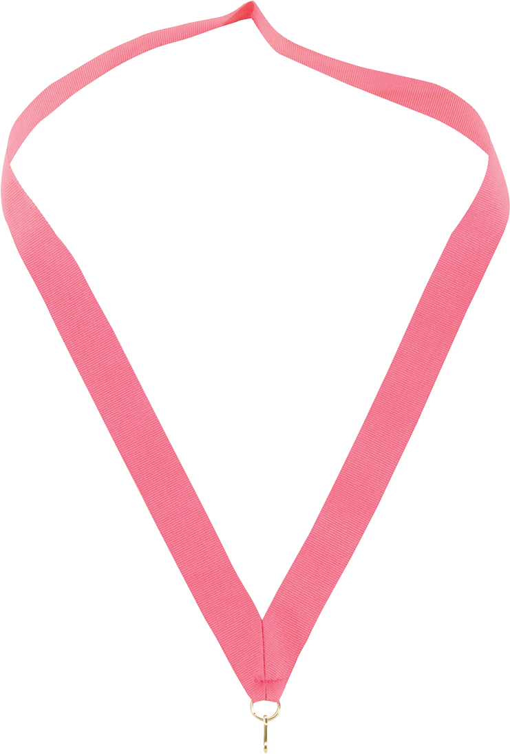Light Pink V-Cut Ribbon 7/8" x 32"