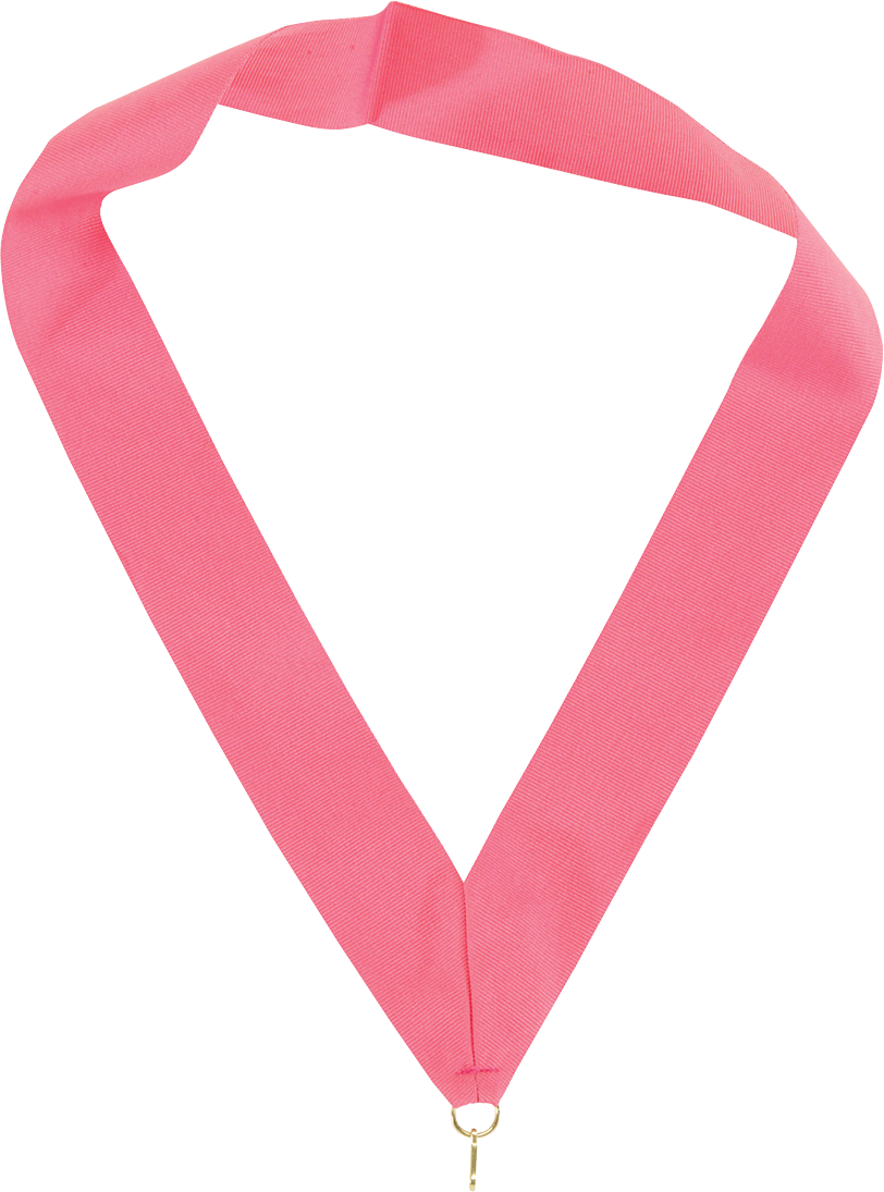 Light Pink V-Cut Ribbon 1 1/2" x 32"