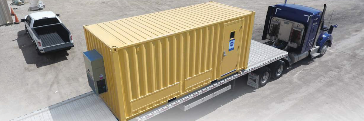 Remote Site Climate-Controlled Equipment Shelter
