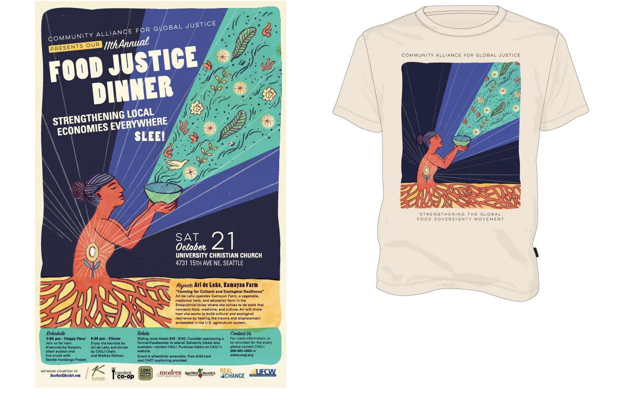 ILLUSTRATION, POSTER & TSHIRT DESIGN
