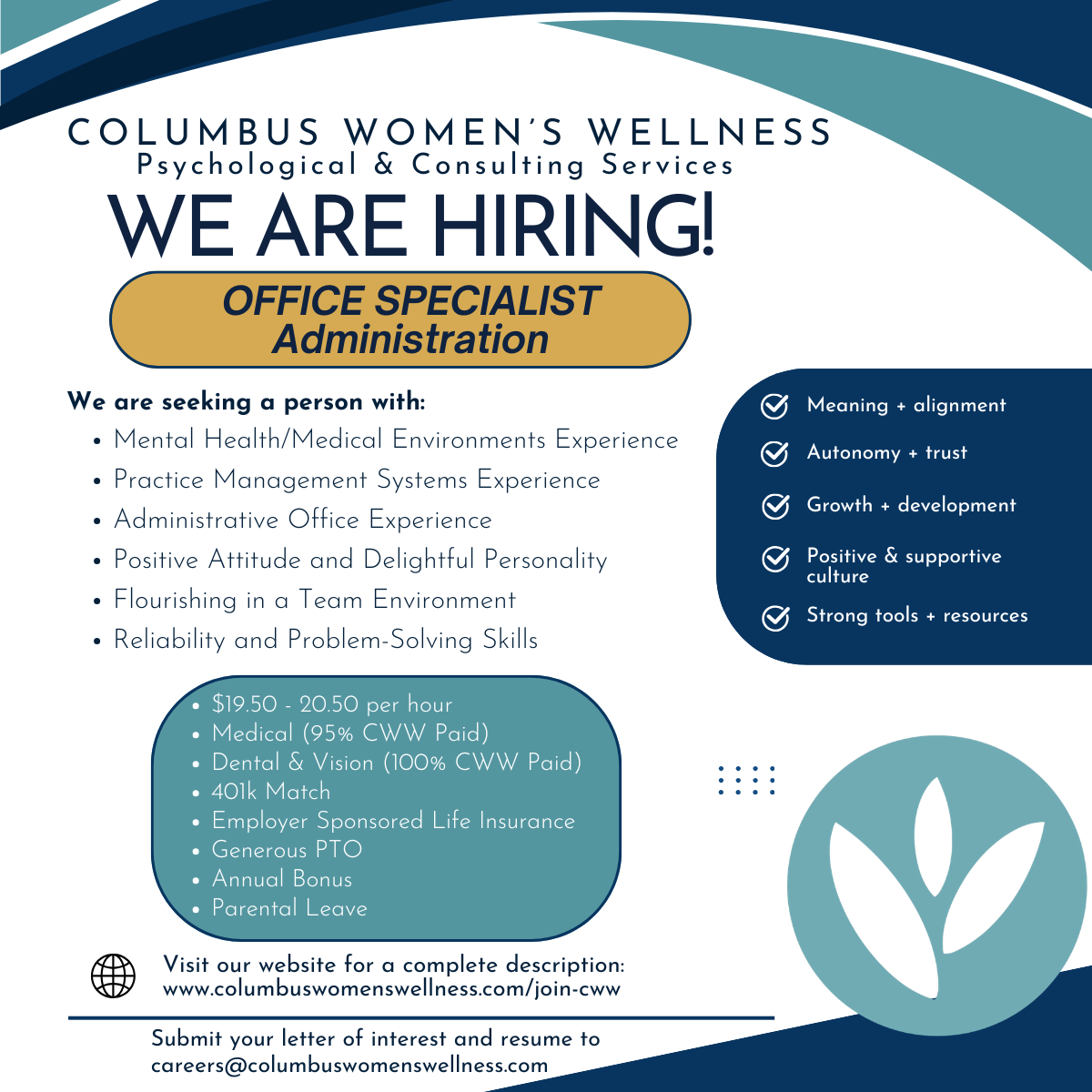 Office Specialist Employment