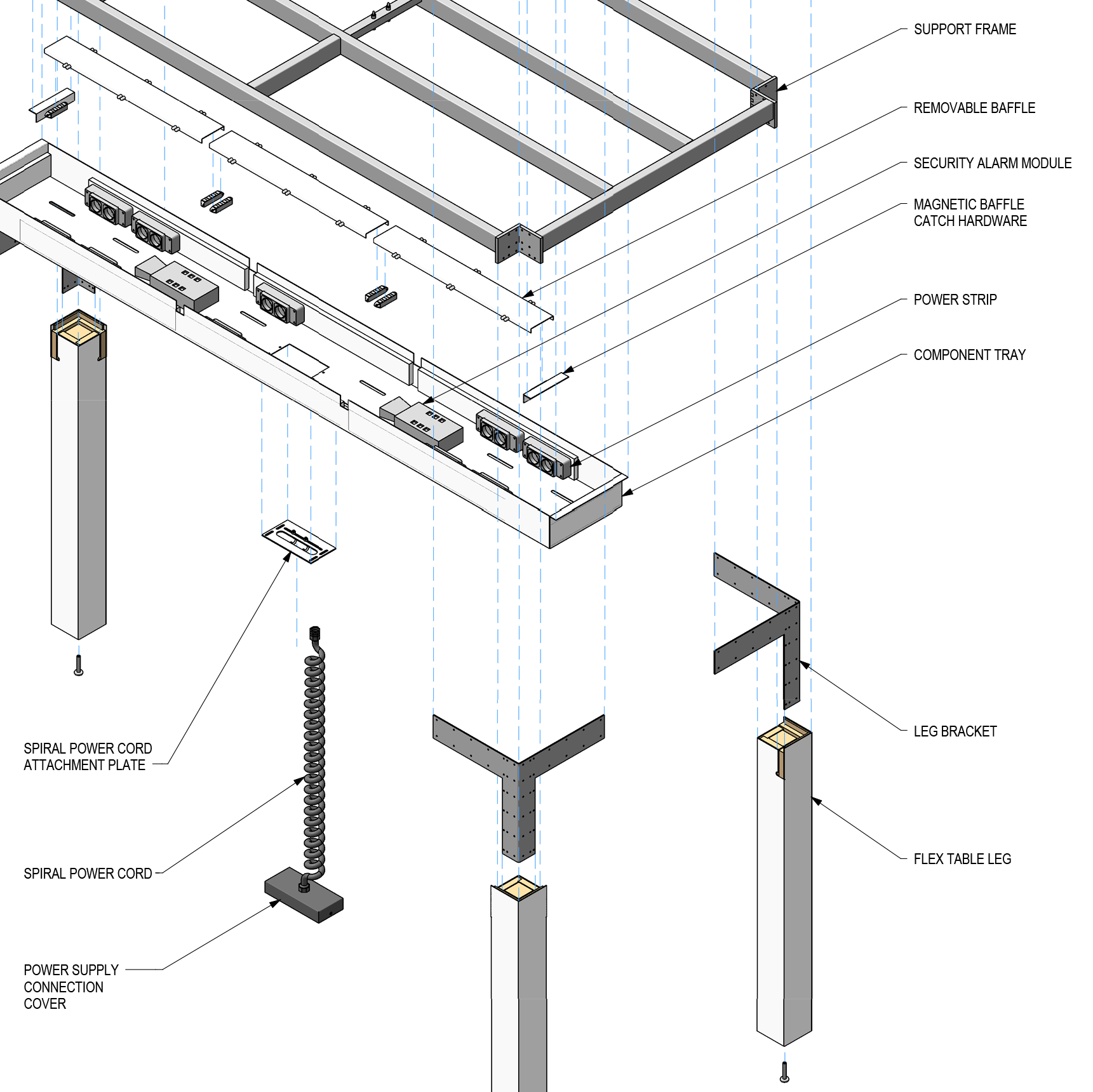 Apple Retail | Display Fixture Mechanical Drawings