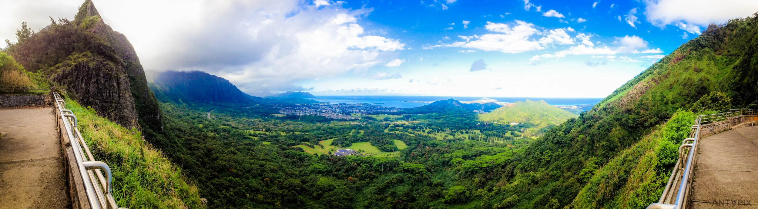 PALI LOOKOUT on OAHU