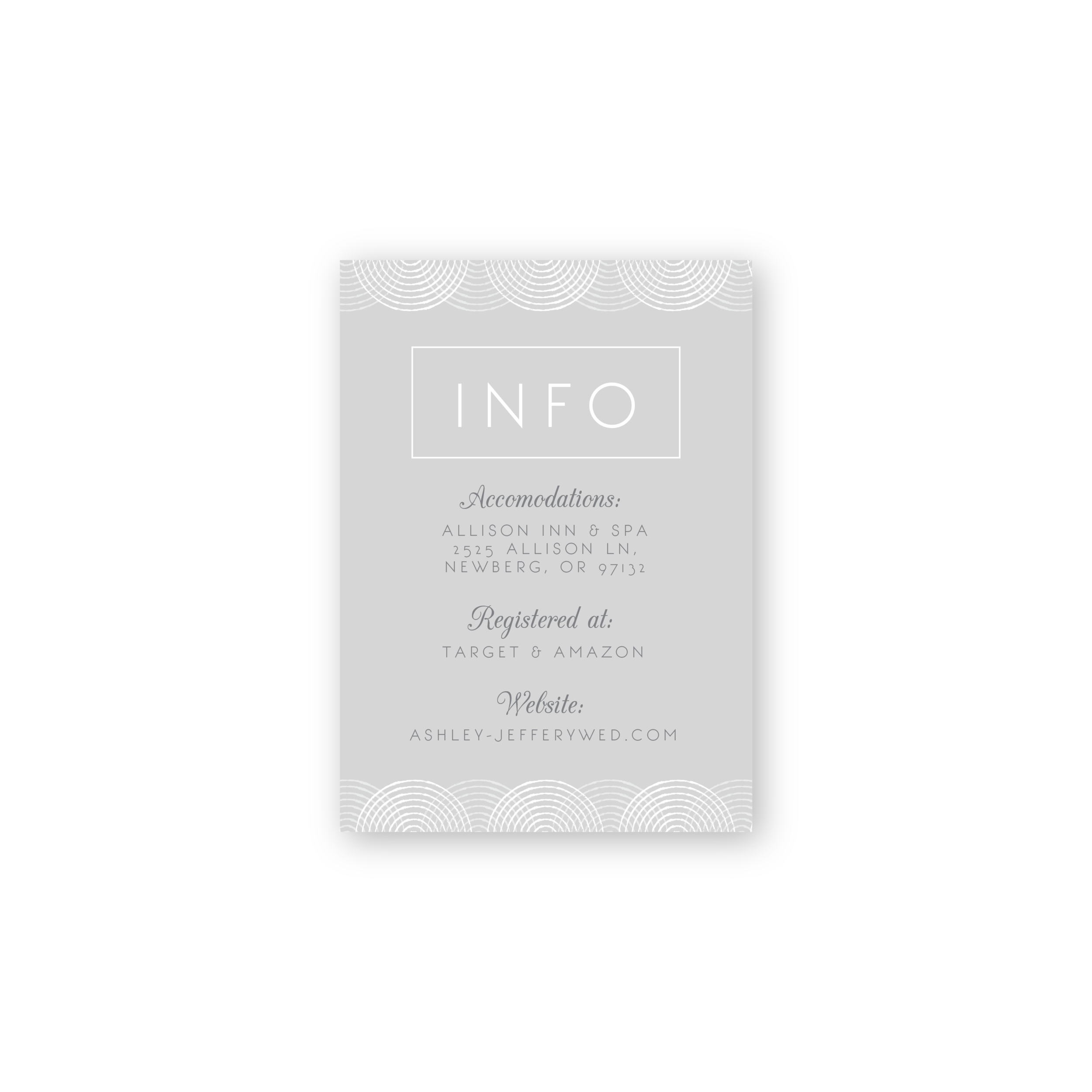 Fleur Information Card
