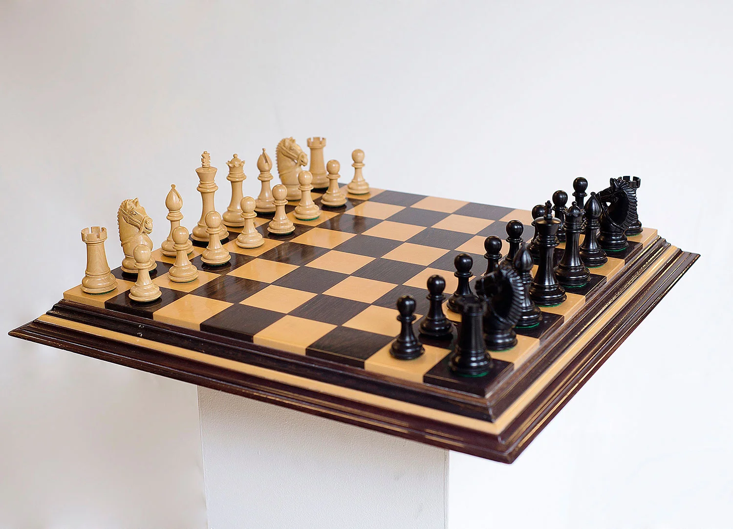 Wenge and Maple Chess Board