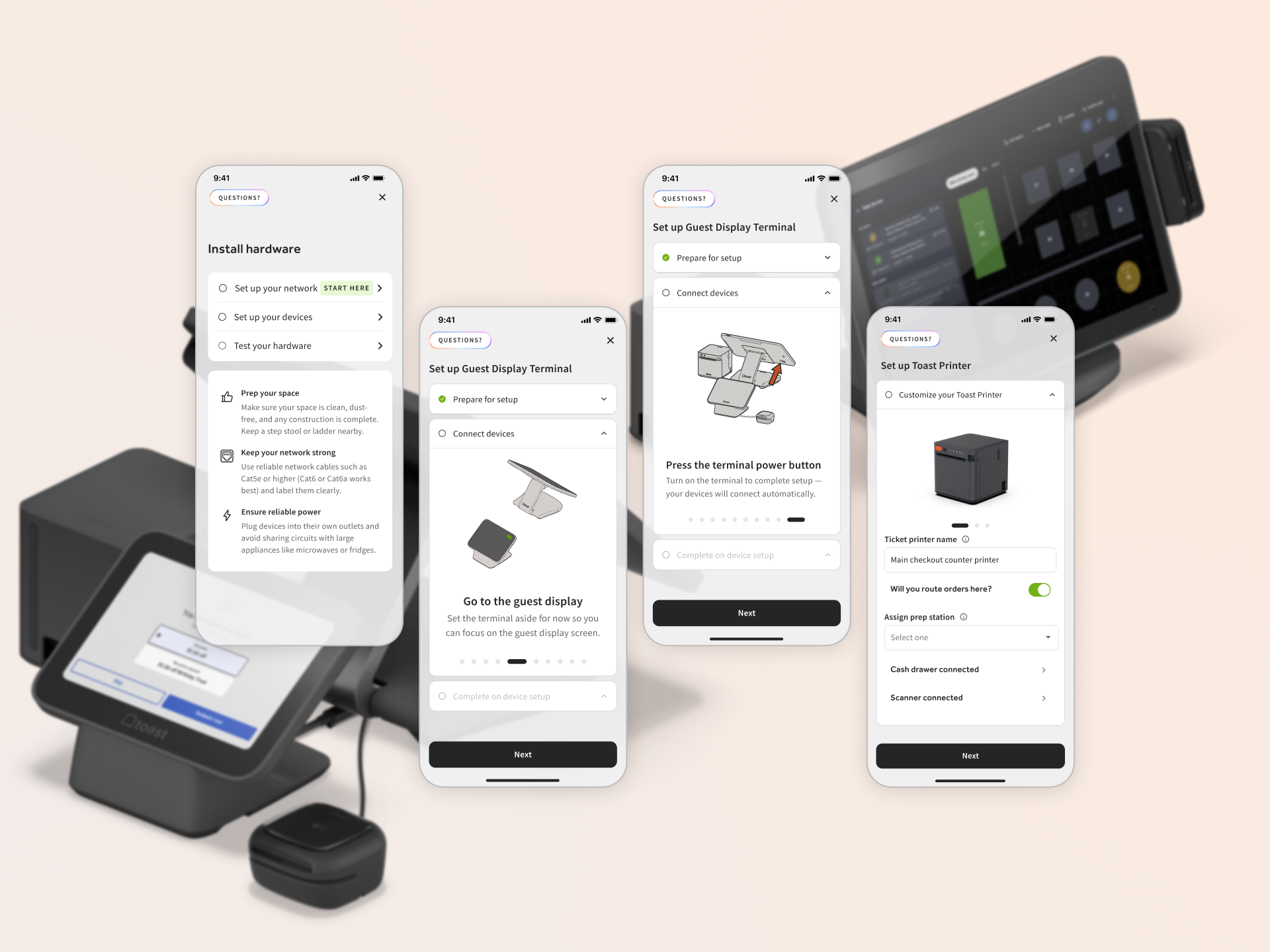 Hardware Onboarding-Toast Now App