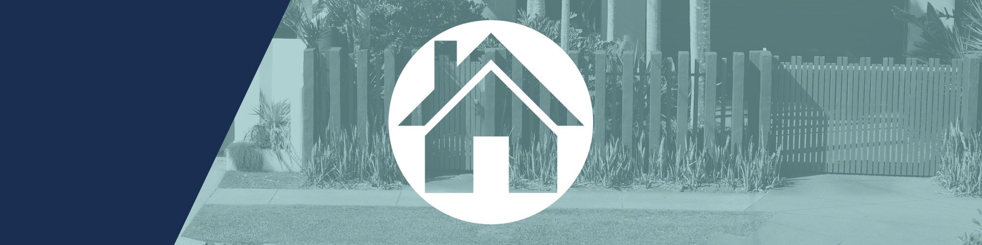 A front fence of a house on the Gold Coast.