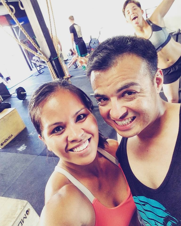 Everyone is glad Coach Joan is back at Ballast. Coach Joan and Adam after a great team workout, good job guys!!