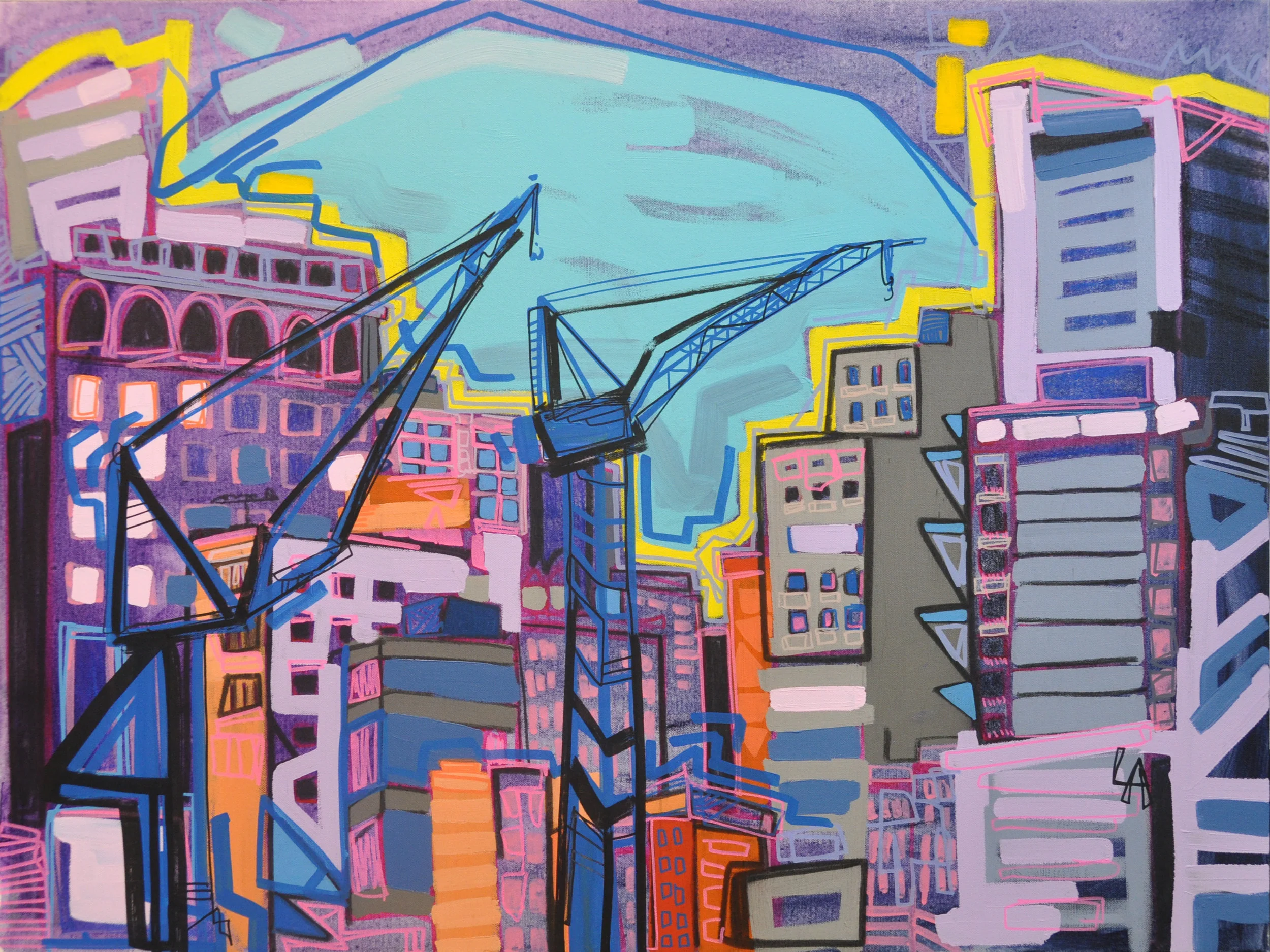 New York, Cranes