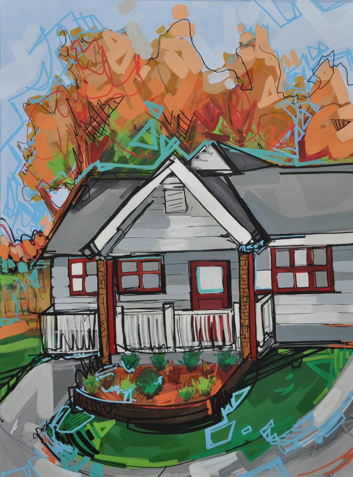 Illustration for article “Planting Roots” Ignite Magazine, Fall 2017 Issue view publication here: https://issuu.com/neomed/docs/ignite_fall_pub17_spreads/4