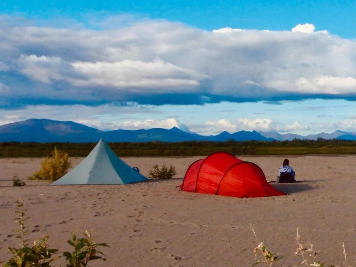 campsite in kobuk national park
