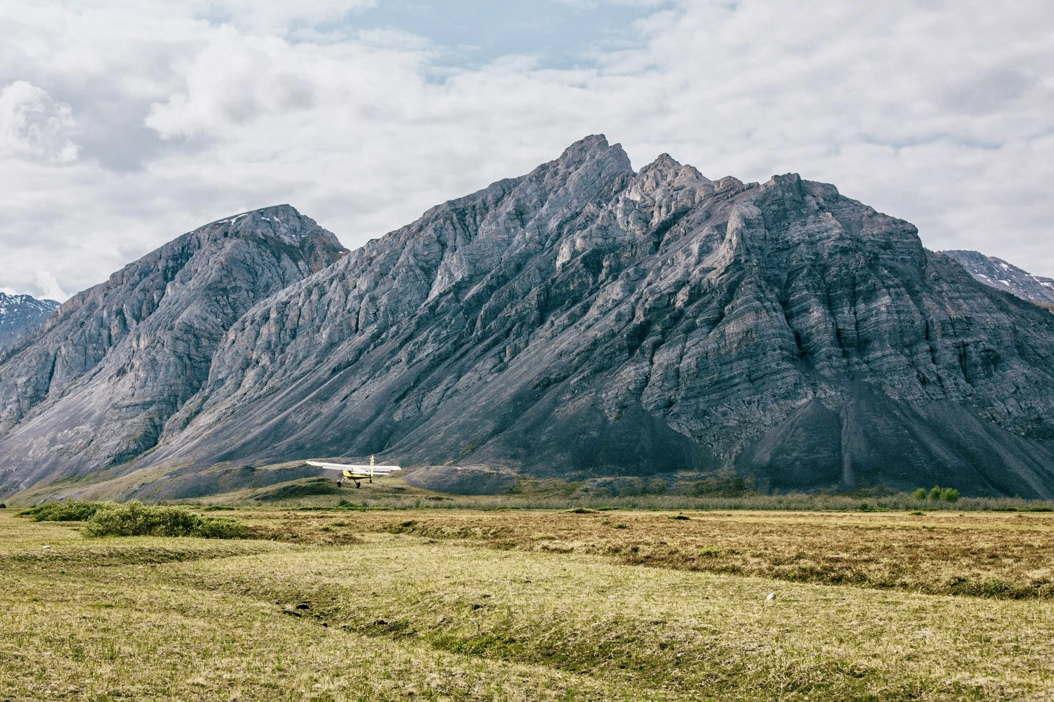 flying into the arctic refuge