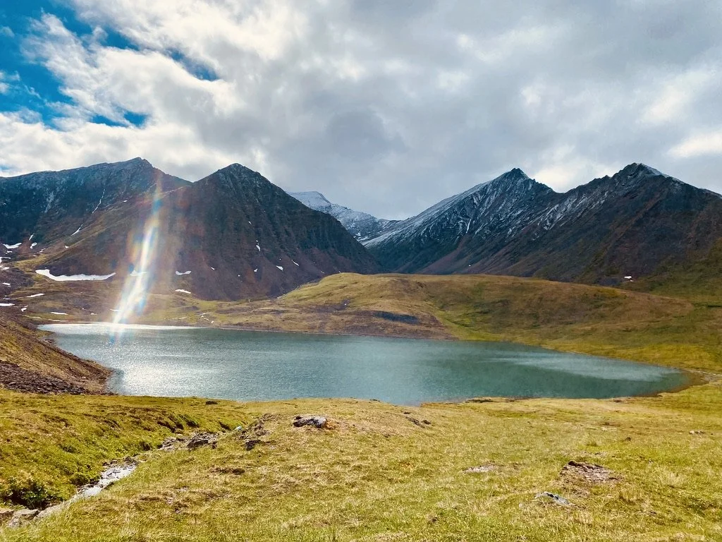 Alpine lake in Gates of the Arctic.