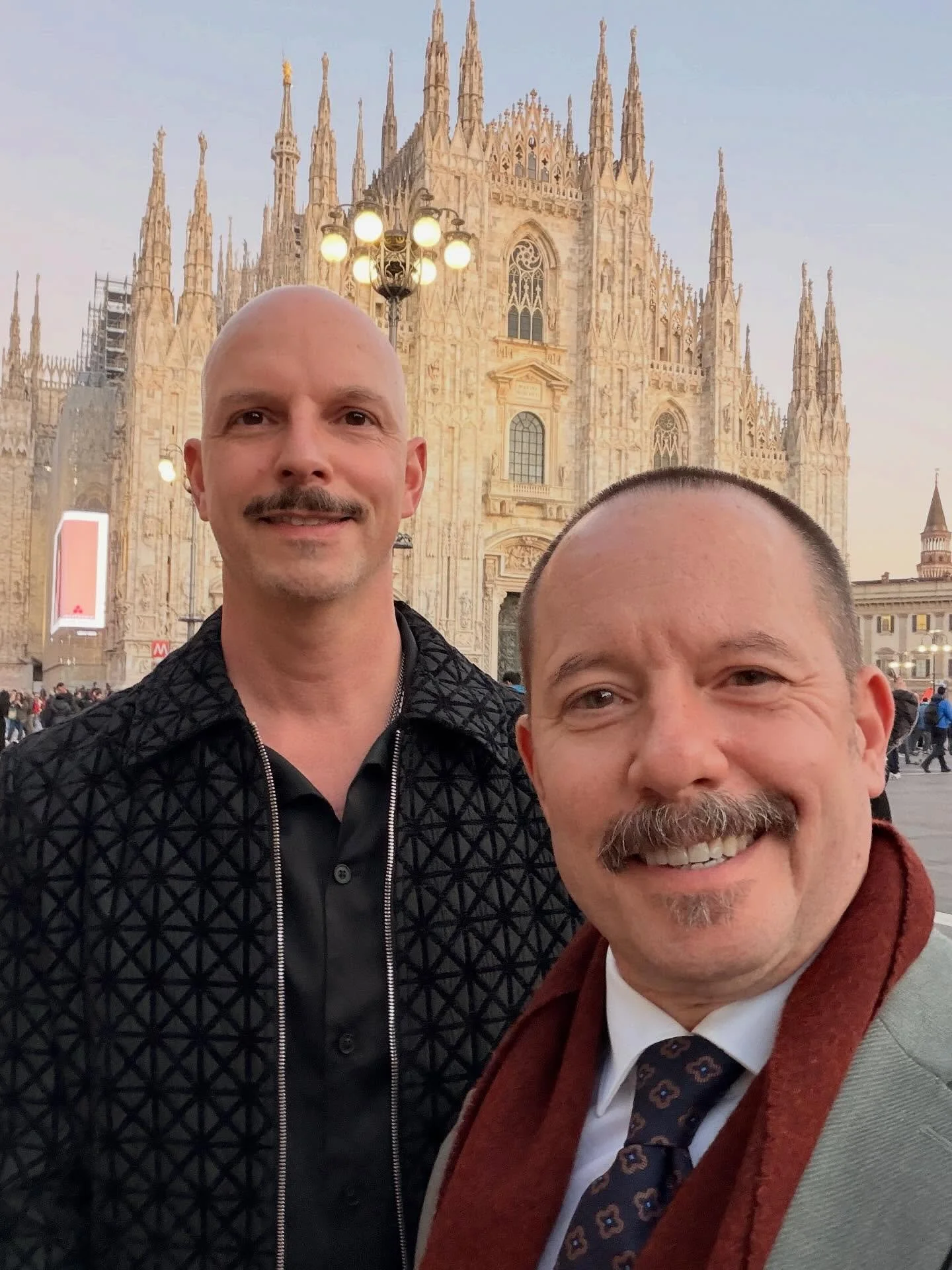 SWIPE for more ➡️ BRAVO! What an incredible opening night for my husband&rsquo;s (and Mozart&rsquo;s!) opera &lsquo;Cos&igrave; fan Tutte&rsquo; in @teatroallascala in Milan! Luis (@lfctheatre) designed all of the costumes and was co-designer for the