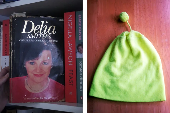  I love Delia: It’s my best cookbook and I don’t just say that because she’s a Norwich stakeholder. This is the hat I wore when I was a ball girl at Norwich. I was about 15, a bit too old to be one, but I’d won a competition.