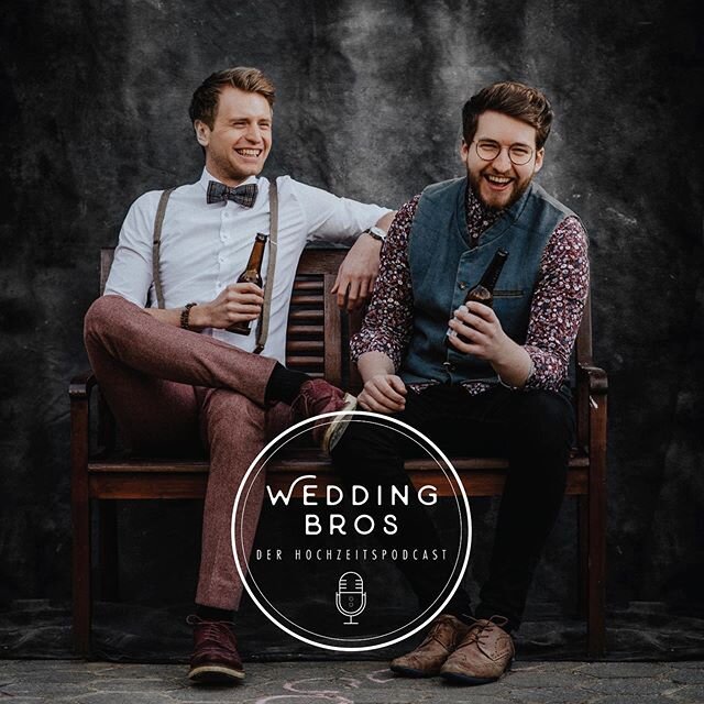 Congrats to these two cool guys on the launch of their new PODCAST - @wedding_bros_podcast!! I was instantly so excited when I began to work on this logo and it just felt so right! Thank you for allowing me to be part of your exciting new journey!

I
