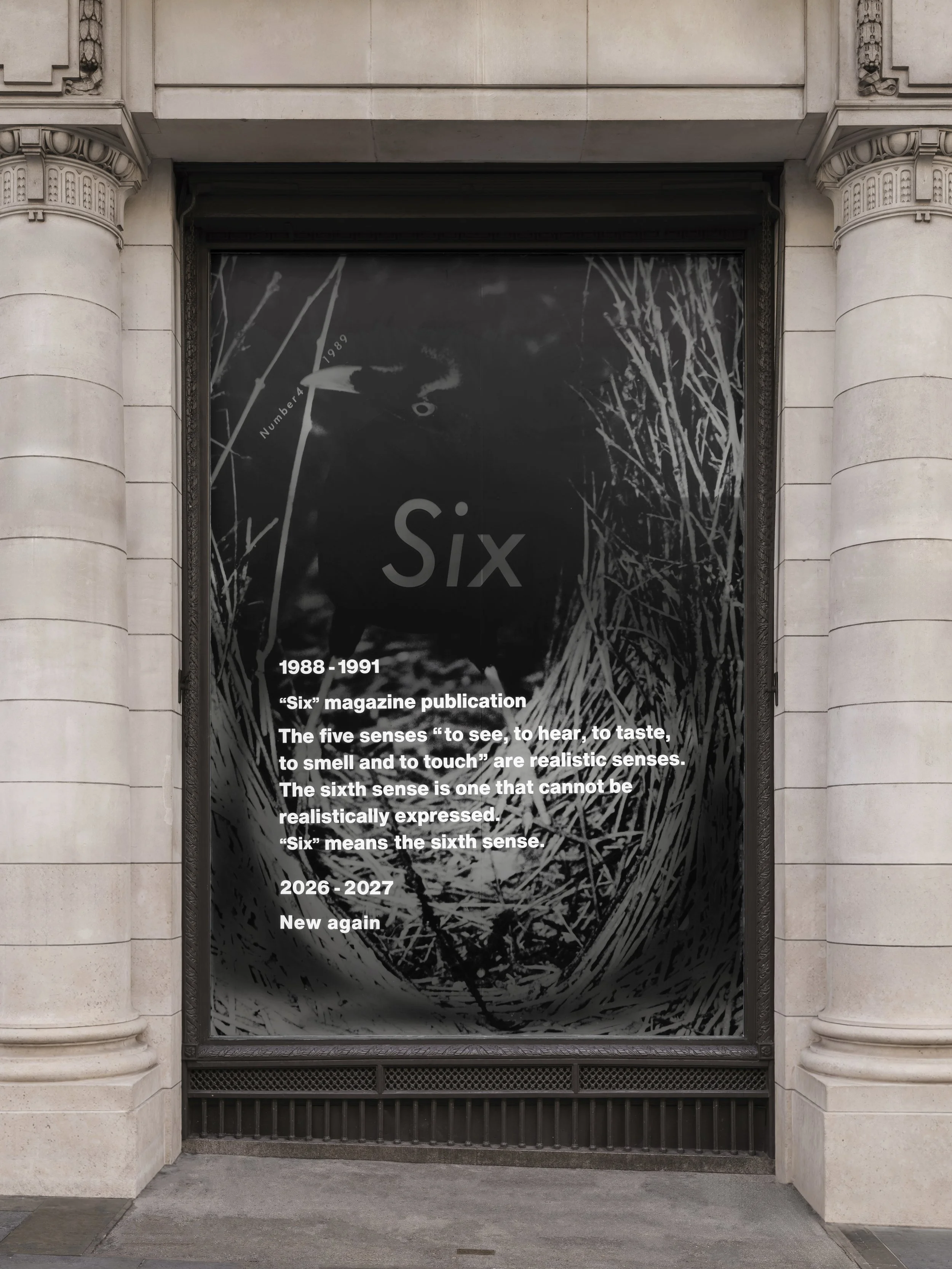 Dover Street Market London Six Magazine Installation