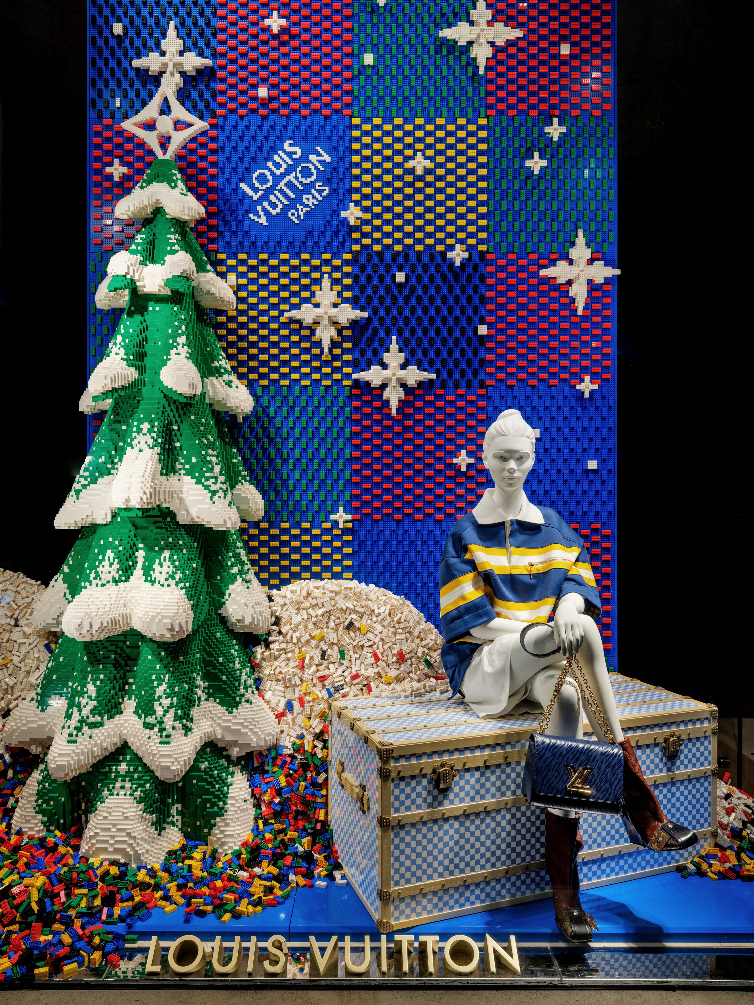 Louis Vuitton co creates Christmas decor at Sands Shoppes Macao