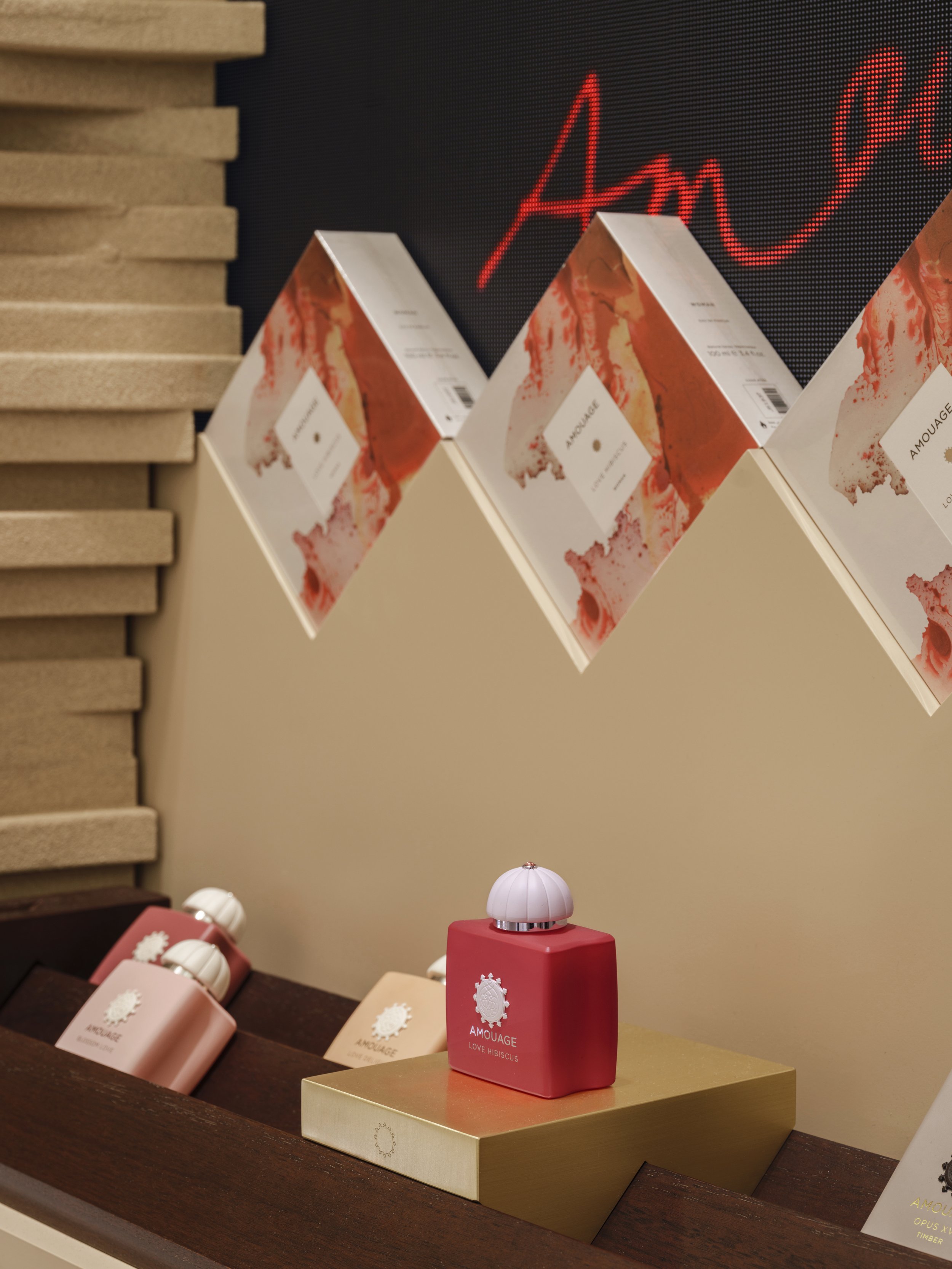 Amouage Love Hibiscus Selfridges Popup