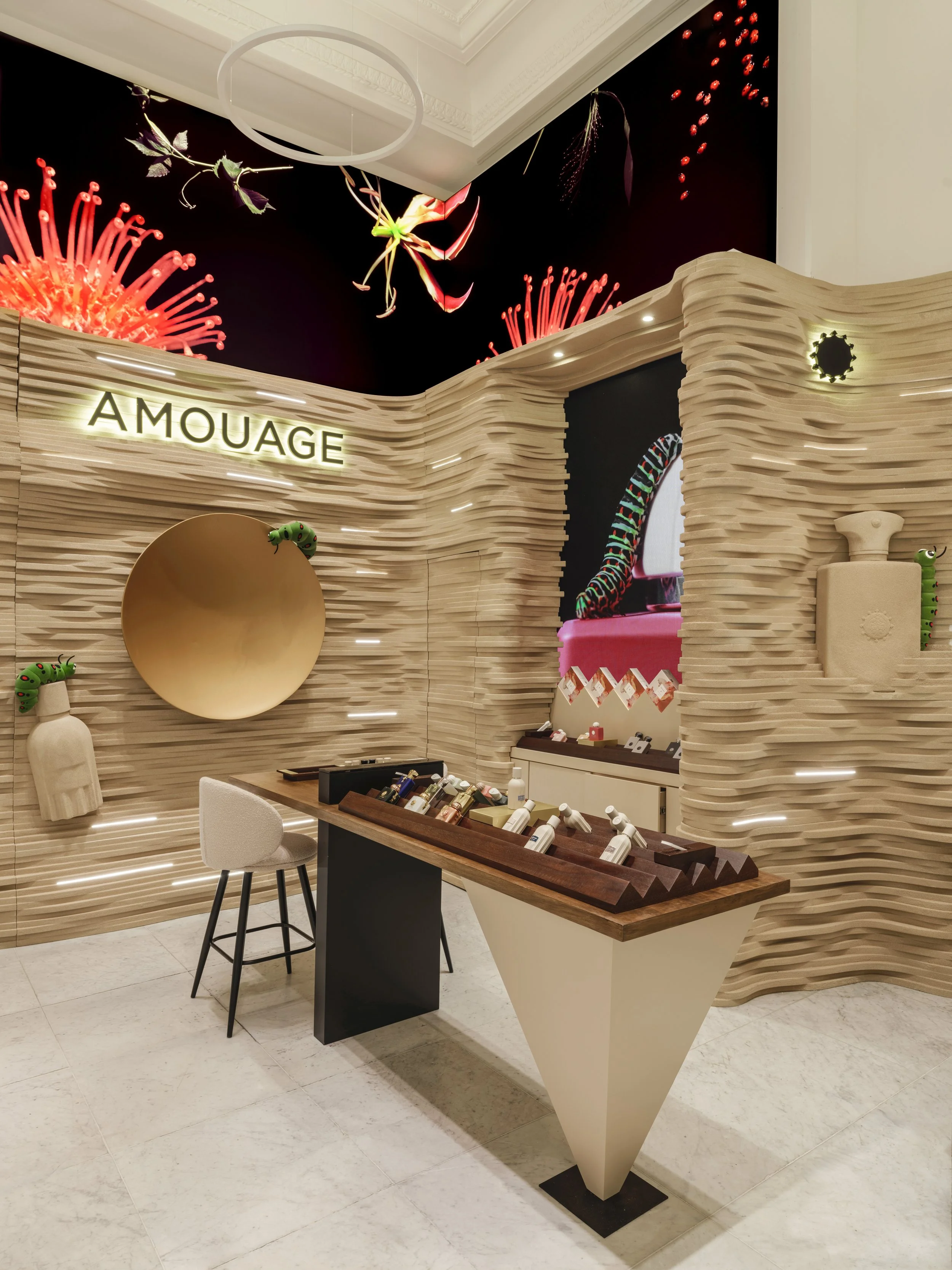 Amouage Love Hibiscus Selfridges Popup