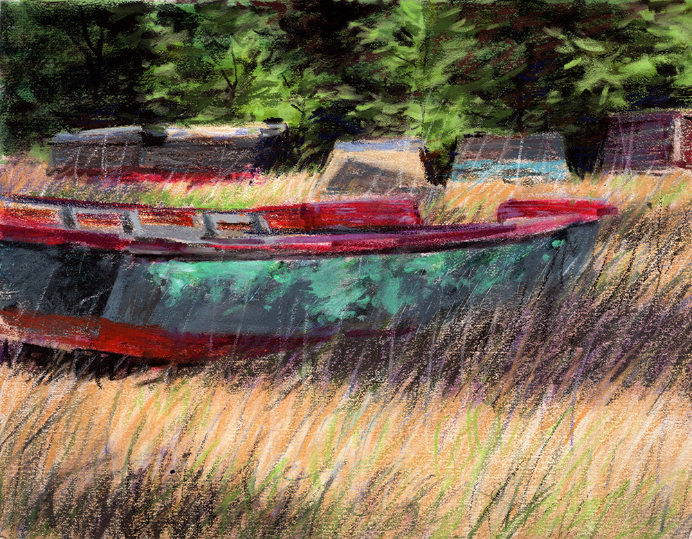 Study for "The Skiff Graveyard"