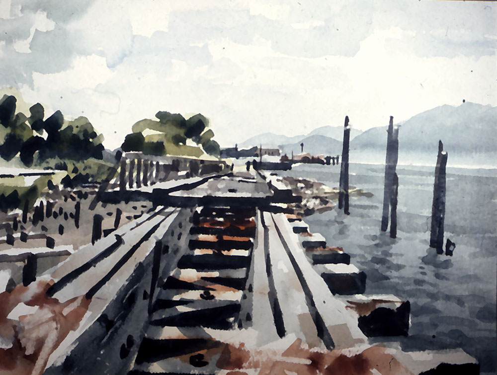 Abandoned Trestle, Bellingham Bay