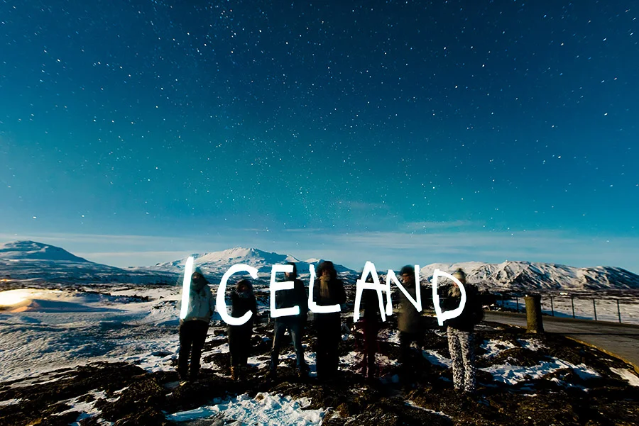 Diversity of light in Iceland