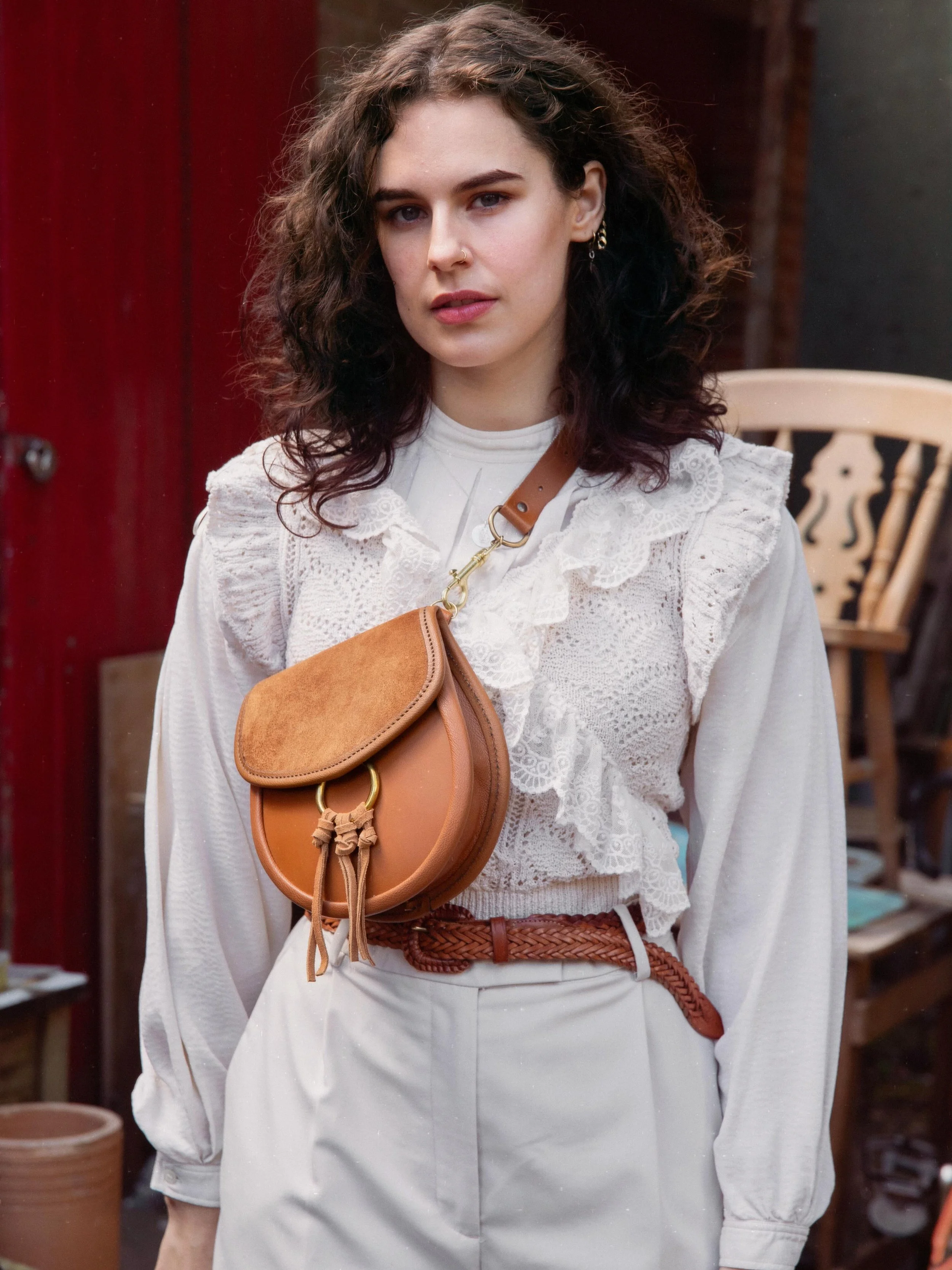 Tassels &amp; Suede; a romantic combination! Pairs with  summer cottons in flowering meadows or taps into your inner cowboy🤠

#britishstyle #handmadeinscotland #scottishstyle #cowgirlup